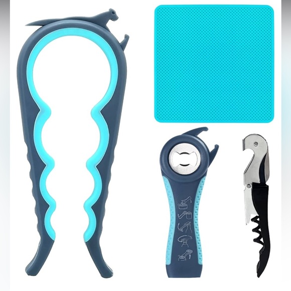 Otstar Latest Jar Opener Multi Function Non Slip Rubber - Picture 1 of 7